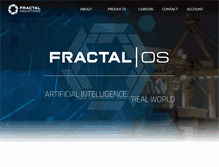 Tablet Screenshot of fractalindustries.com